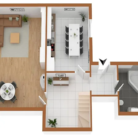 De Doerpkieker - Familienparadies Am Torgelower Holiday home *